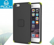 TPU+PC чехол Rock MOC Kits Series для Apple iPhone 6/6s plus (5.5") Черный / Black