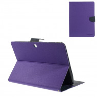 Чехол (книжка) Mercury Fancy Diary series для Samsung Galaxy Tab 4 10.1 Фиолетовый / Синий
