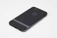 TPU+PC чехол Rock Royce Series для Apple iPhone 6/6s plus (5.5") Черный / Серый