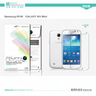 Защитная пленка Nillkin Crystal для Samsung i9192/i9190/i9195 Galaxy S4 mini Анти-отпечатки