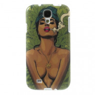 TPU чехол IMD Erotic Print для Samsung i9500 Galaxy S4 Naked Sexy Girl