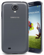 Пластиковая накладка SGP Ultra Thin Air Series для Samsung i9500 Galaxy S4 (+ пленка) Бесцветный матовый / Soft Clear / SGP10264