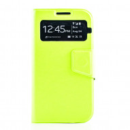 Чехол (книжка) с TPU креплением для Samsung i9500 Galaxy S4 Зеленый