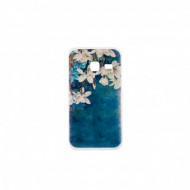 TPU чехол "Летние Фантазии" для Samsung J105H Galaxy J1 Mini / Galaxy J1 Nxt Цветы - темный фон