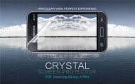 Защитная пленка Nillkin Crystal для Samsung J105H Galaxy J1 Mini / Galaxy J1 Nxt Анти-отпечатки