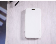 Кожаный чехол (книжка) Nillkin Sparkle Series для Samsung J105H Galaxy J1 Mini / Galaxy J1 Nxt Белый