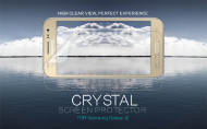 Защитная пленка Nillkin Crystal для Samsung J200H Galaxy J2 Duos Анти-отпечатки