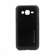 TPU чехол Mercury iJelly Metal series для Samsung J320F Galaxy J3 (2016) Черный