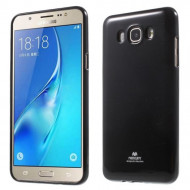TPU чехол Mercury Jelly Color series для Samsung J710F Galaxy J7 (2016) Черный