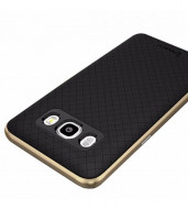Чехол iPaky TPU+PC для Samsung J710F Galaxy J7 (2016) Черный / Золотой
