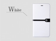 Кожаный чехол (книжка) Nillkin Ice Series для Apple iPhone 6/6s plus (5.5") (+ пленка) Белый