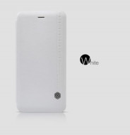 Кожаный чехол (книжка) Nillkin Rain Series для Apple iPhone 6/6s plus (5.5") (+ пленка) Белый