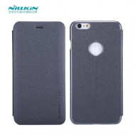 Кожаный чехол (книжка) Nillkin Sparkle Series для Apple iPhone 6/6s plus (5.5")  Черный
