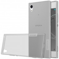 TPU чехол Nillkin Nature Series для Sony Xperia XA1 Серый (прозрачный)