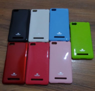 TPU чехол Mercury Jelly Color series для Xiaomi Mi 4i / Mi 4c Черный