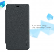 Кожаный чехол (книжка) Nillkin Sparkle Series для Xiaomi Mi 4i / Mi 4c Черный