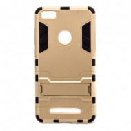 Ударопрочный чехол-подставка Transformer для Xiaomi Mi 4i / Mi 4c с мощной защитой корпуса Золотой / Champagne Gold