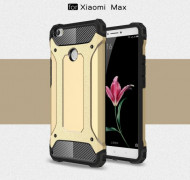 Бронированный противоударный TPU+PC чехол Immortal для Xiaomi Mi Max Золотой