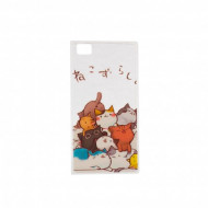 TPU чехол "Летние Фантазии" для Xiaomi MI3 Котики