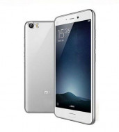 Прозрачный силиконовый чехол для Xiaomi MI5 / MI5 Pro с глянцевой окантовкой Серебряный