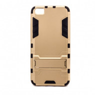 Ударопрочный чехол-подставка Transformer для Xiaomi MI5 / MI5 Pro с мощной защитой корпуса Золотой / Champagne Gold