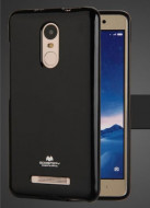TPU чехол Mercury Jelly Color series для Xiaomi Redmi Note 3 / Redmi Note 3 Pro Черный