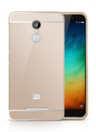 Металлический бампер с акриловой вставкой для Xiaomi Redmi Note 3 / Redmi Note 3 Pro Золотой