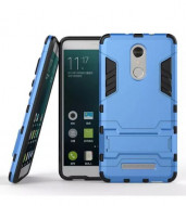 Ударопрочный чехол-подставка Transformer для Xiaomi Redmi Note 3/Note 3 Pro с мощной защитой корпуса Синий / Navy