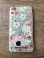 TPU чехол матовый soft touch color для Xiaomi Redmi 4a Птичка