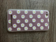 TPU чехол матовый soft touch color для Xiaomi Redmi 4a Ромашки