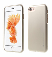 TPU чехол Mercury iJelly Metal series для Apple iPhone 7 (4.7") Золотой