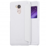 Кожаный чехол (книжка) Nillkin Sparkle Series для Xiaomi Redmi 4 Pro / Redmi 4 Prime Белый