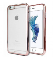 TPU чехол Mercury Ring 2 для Apple iPhone 7 (4.7") Rose Gold