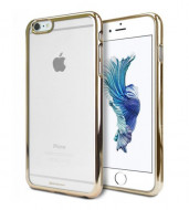 TPU чехол Mercury Ring 2 для Apple iPhone 7 (4.7") Золотой