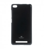 TPU чехол Mercury Jelly Color series для Xiaomi Redmi 3 Черный