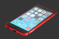 Металлический бампер Rock Arc Slim Guard для Apple iPhone 6/6s (4.7") Красный / Red