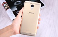 TPU чехол Nillkin Nature Series для Meizu M3 Note Золотой (прозрачный)