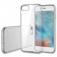 TPU чехол ROCK Slim Jacket для Apple iPhone 7 (4.7") Бесцветный / Transparent с заглушкой