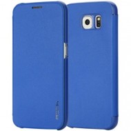 Чехол (книжка) Rock Touch series для Samsung Galaxy Note 5 Синий / Blue