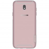 TPU чехол Nillkin Nature Series для Samsung J530 Galaxy J5 (2017) Серый (прозрачный)