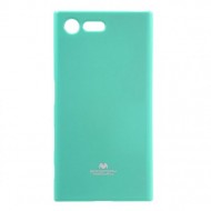 TPU чехол Mercury Jelly Color series для Sony Xperia X Compact Бирюзовый