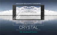 Защитная пленка Nillkin Crystal для Sony Xperia XZ Premium Анти-отпечатки