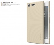 Чехол Nillkin Matte для Sony Xperia XZ Premium (+ пленка) Золотой