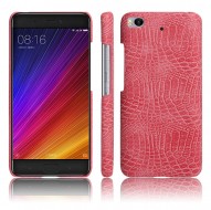 Кожаный чехол-накладка с имитацией кожи крокодила для Xiaomi Mi 5s Розовый