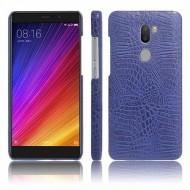 Кожаный чехол-накладка с имитацией кожи крокодила для Xiaomi Mi 5s Plus Синий