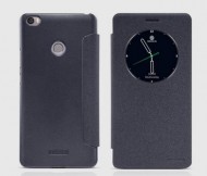 Кожаный чехол (книжка) Nillkin Sparkle Series для Xiaomi Mi Max Черный