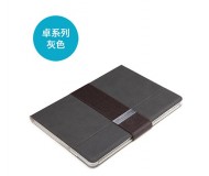 Кожаный чехол (книжка) ROCK Excel Series для Apple IPAD AIR Серый / Grey