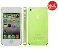 Пластиковая накладка IMAK 0,7 mm Color series для Apple iPhone 4/4S Лайм