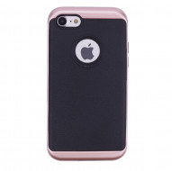 TPU+PC чехол MOTOMO (Frosted) для Apple iPhone 7 (4.7") Rose Gold
