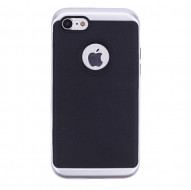TPU+PC чехол MOTOMO (Frosted) для Apple iPhone 7 (4.7") Серебряный